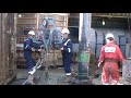 power tong guys running casing tool on the oil u0026 gas drilling rig part 09