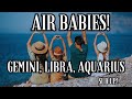 AIR BABIES! #Gemini #Libra #Aquarius & Live Personal Readings! (TIMELESS)