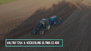 Valtra T254 Versu \u0026 Kockerling Ultima CS 400 seeding