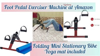Mini cycling Exerciser for knees, legs and hands|| Foldable || Genuine Review