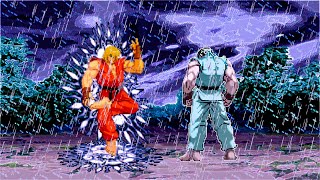 SUPREME KEN VS DRAGON RYU