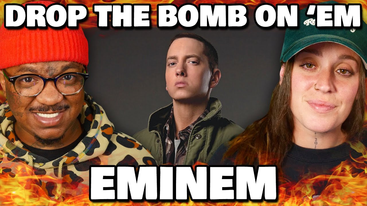 THE RHYME SCHEMES! | Eminem - DROP THE BOMB ON 'EM | Reaction - YouTube