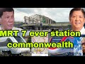 update MRT-7 #EVER station commonwealth panibagong butas at poste /07/21/2023#joeywashington