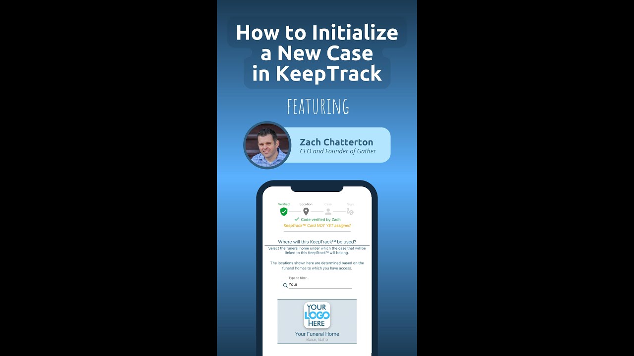 How To Initialize A New Case In Keeptrack Youtube