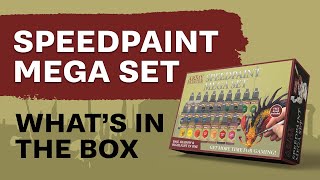 What's in the Box | Speedpaint Mega Set