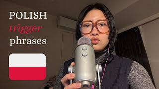 ASMR POLISH TRIGGER PHRASES 🇵🇱