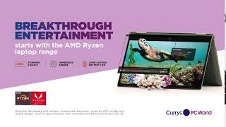 CURRYS PC WORLD | AMD RYZEN 2ND GENERATION LAPTOP RANGE