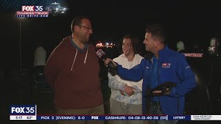 FOX 35 speaks to bystanders as SpaceX prepares for Crew-2 launch