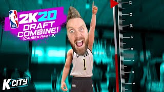 Trying out at the NBA DRAFT Combine! NBA 2k20 Career Part 3 | K-CITY GAMING