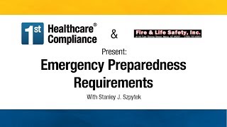 Emergency Preparedness Requirements