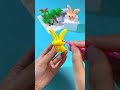 easy origami super easy to learn clay bunny animal origami diy