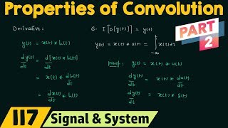 Properties of Convolution (Part 2)