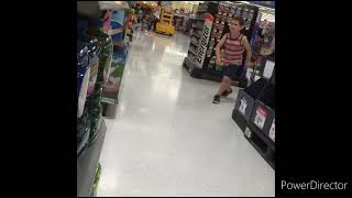 Kid Throws Tantrum Walmart