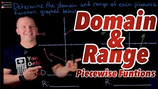 Domain & Range of Piecewise Functions… It’s Easier Than You Think 👀