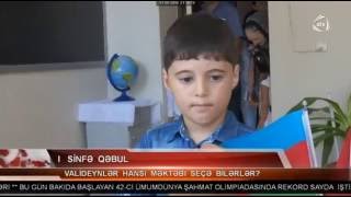 Uşaqların I sinfə qəbulu ilə bağlı məlumat