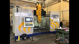 BRETON MATRIX 800 K25/2T 5 AXIS HIGH SPEED GANTRY MILLING MACHINE, 2005