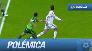 Polémica: gol de penalti de Cristiano (1-0) en el Real Madrid - Celta de Vigo - HD