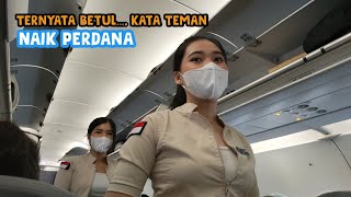 Intip Kesibukan Pramugari Cantik Super Air Jet, IU 333 Surabaya -Jakarta