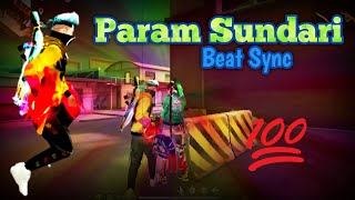 Param Sundari  Free Fire Beat Sync Montage- Free Fire WhatsApp STATUS | Free Fire | New Song |