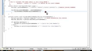 HOW TO VALIDATE PIN CODE NUMBER IN JAVA USING REGEX