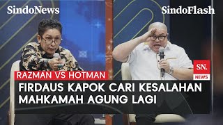 Razman Menduga Ada Invisible Hand dalam Kasusnya dengan Hotman | Rakyat Bersuara