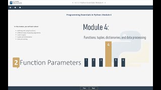 PCAP - Programming Essentials in Python: Module 4 (Functions - Part-2)