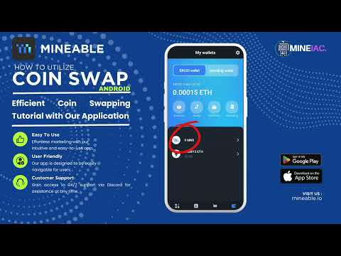 Efficient Coin Swapping Tutorial With Our Application Youtube
