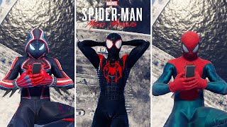 Jumping From the Highest Points in Spider-Man: Miles Morales PS5 in All Suits (4K HD)
