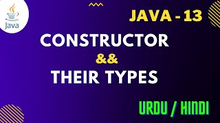 Constructors in Java || Types of Constructors Java Hindi/Urdu (jawad aslam)