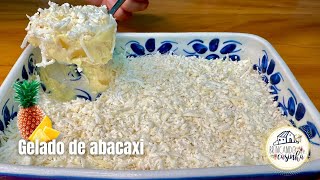 PINEAPPLE ICE CREAM | GELATIN FREE AND SUPER CREAMY | THE BEST IN THE WORLD - Adriana Fernandino