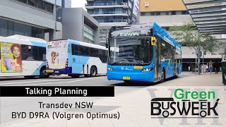 Green Busweek Day 5:  Transdev NSW BYD D9RA (Volgren Optimus)