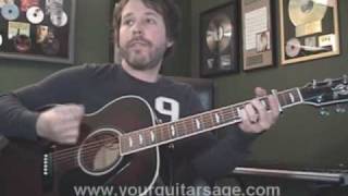 Guitar Lessons - Every Mile a Memory by Dierks Bentley PART 2 chords Beginners Acoustic songs