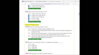 Daniel Liang Java Chapter 15 Multiple Choice Questions Part 1