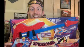 Spider-Man Across the Spider-Verse: Spider-Punk Guitar Toy Unboxing!!!