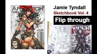 Jamie Tyndall Sketchbook 4 Flip Through - Wonder Woman - GI JOE Baroness Art Book