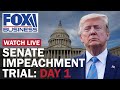 House managers debate as Trump impeachment trial begins | Day 1