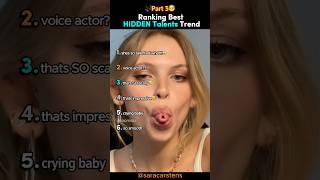 Ranking Best HIDDEN Talents Trend (Part 3) #hiddentalent
