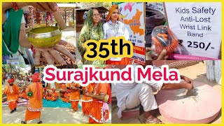 35th Surajkund Crafts Mela 2022 || Surajkund Mela 2022 || Faridabad, Haryana 😍