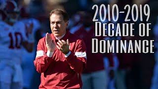 HD Alabama Top 50 Moments "Decade of Dominance"