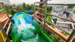 Duo Slide | สวนน้ำ Fantasia Lagoon Rooftop Waterpark | The Mall Lifestore Ngamwongwan