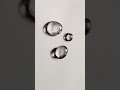 how to draw 3D water drop#easy water drop drawing with pencil#art #shorts