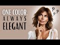 The Unique Color That Makes Every Outfit ELEGANT | How to be ELEGANT