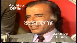 DiFilm - Carlos Menem por constitucionalidad del indulto (1989)