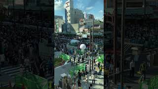 Crowds at Asakusa Samba Carnival 2023