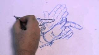 Learn How to Draw Hand Positions with Glen Kennedy - Part 3 of 6