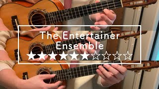 【ラグタイム　TAB譜面】The Entertainer ウクレレアンサンブル