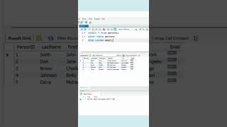 Drop a Column in SQL! ❌