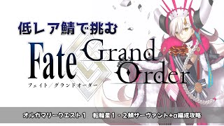 【FGO】低レア鯖(+α)で挑む異聞帯 vs  フレアマリー戦【オルガマリークエスト1】