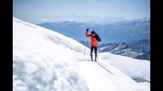 Manuel Merillas FKT on Monte Rosa