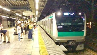 【1080p60fps】ＪＲ東日本埼京線 渋谷駅３番線 各停大宮行き 発車